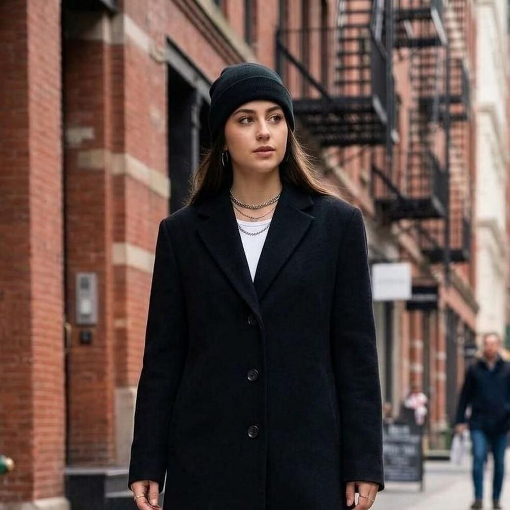 Norton-mcnaughton Women's Black Coat